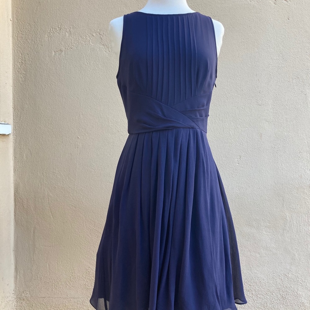 Ted Baker Saphira Tiered Pleat A-Line Dres…